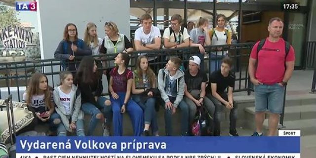 Volko sa vrátil z Portugalska, venoval sa aj atletickým talentom