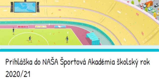 Prihláška 2020/21