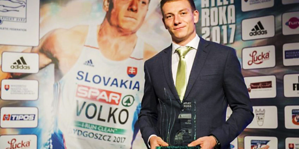 Atlétom roka 2017 je šprintér Ján Volko